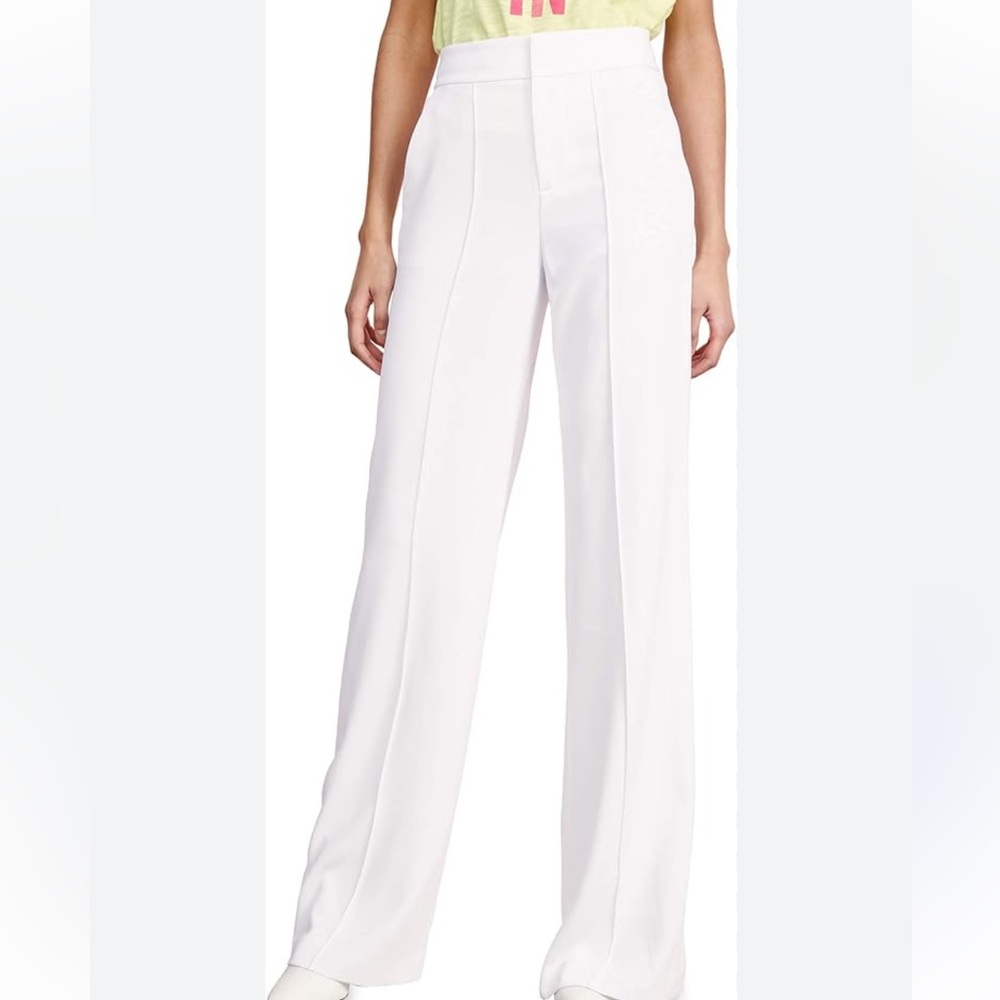 Alice + Olivia linen wide leg pants